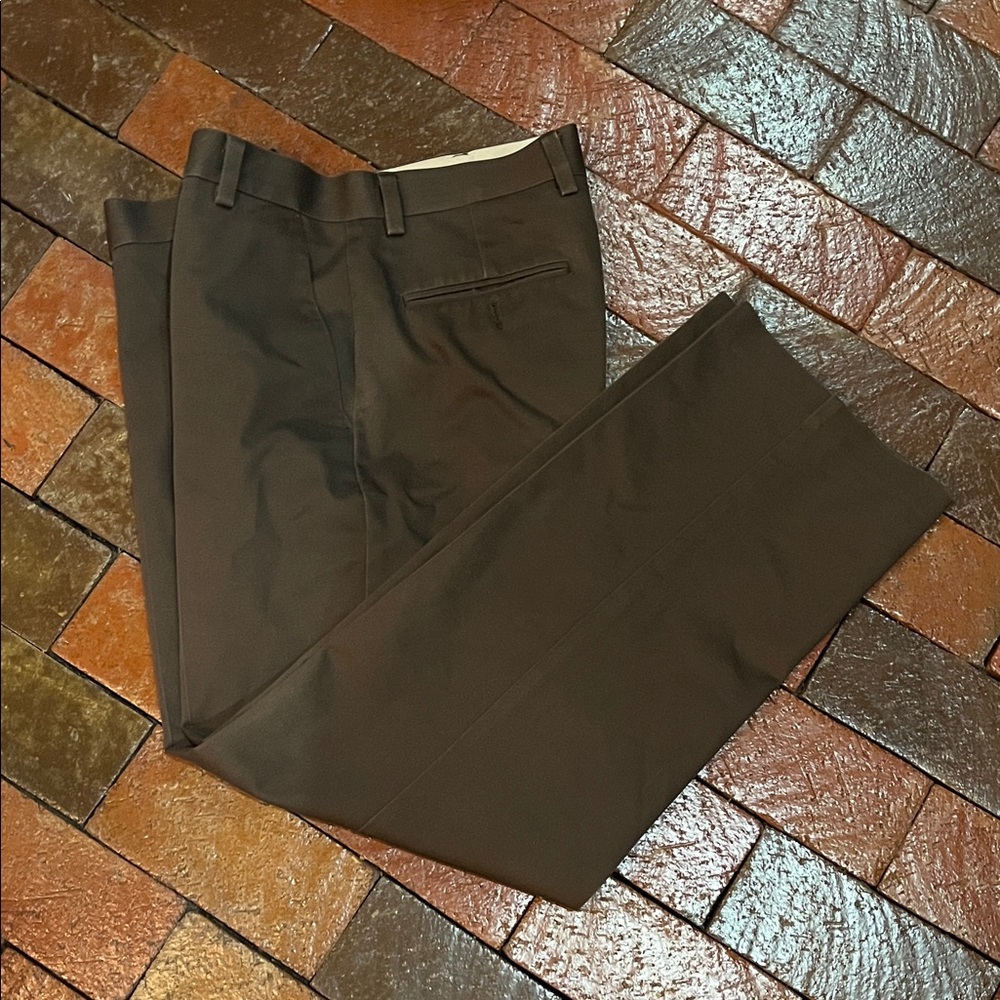 Dockers 32 X30 classic fit Men's Brown casual business trousers
